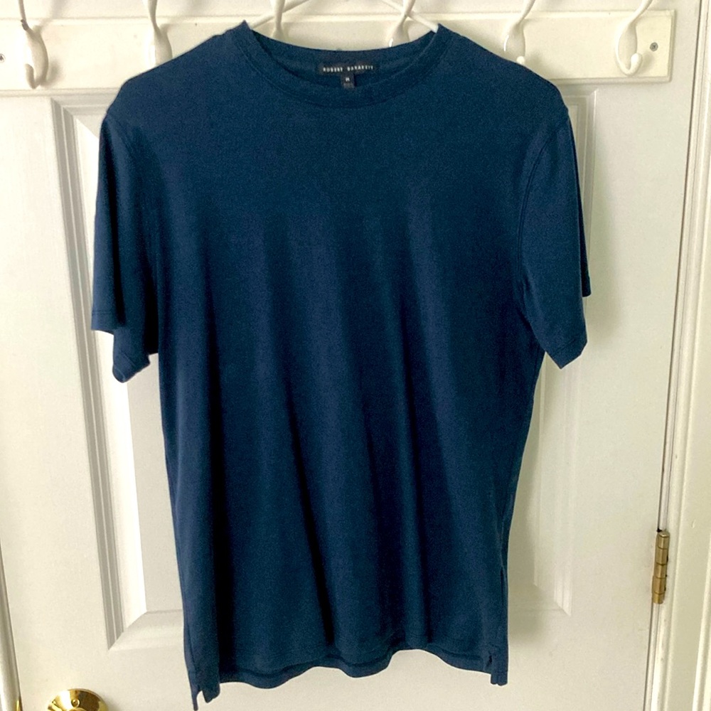 Robert Barakett T-Shirt, Color: Navy, Size: Medium